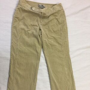 🌲 🌲 🌲  COLUMBIA VERTEX WOMENS CORDUROY PANTS SIZE 10  🌲 🌲 🌲